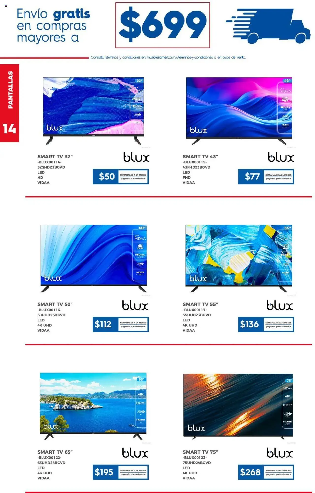 Catálogo de Muebles America catálogo Primavera 11 de febrero al 10 de mayo 2025 - Pagina 14