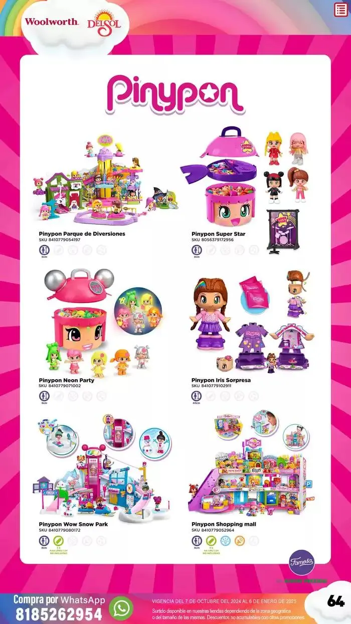 Catálogo de Castillo Del Juguete 7 de octubre al 6 de enero 2025 - Pagina 62