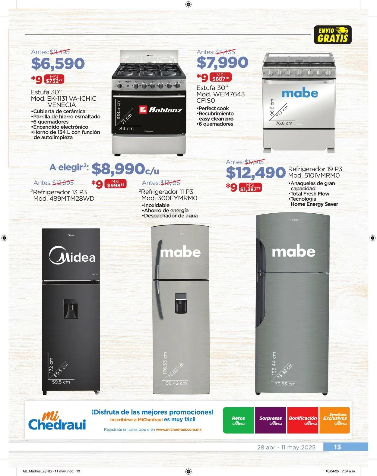 Catálogo de Chedraui Oferta actual 24 de septiembre al 8 de octubre 2025 - Pagina 13