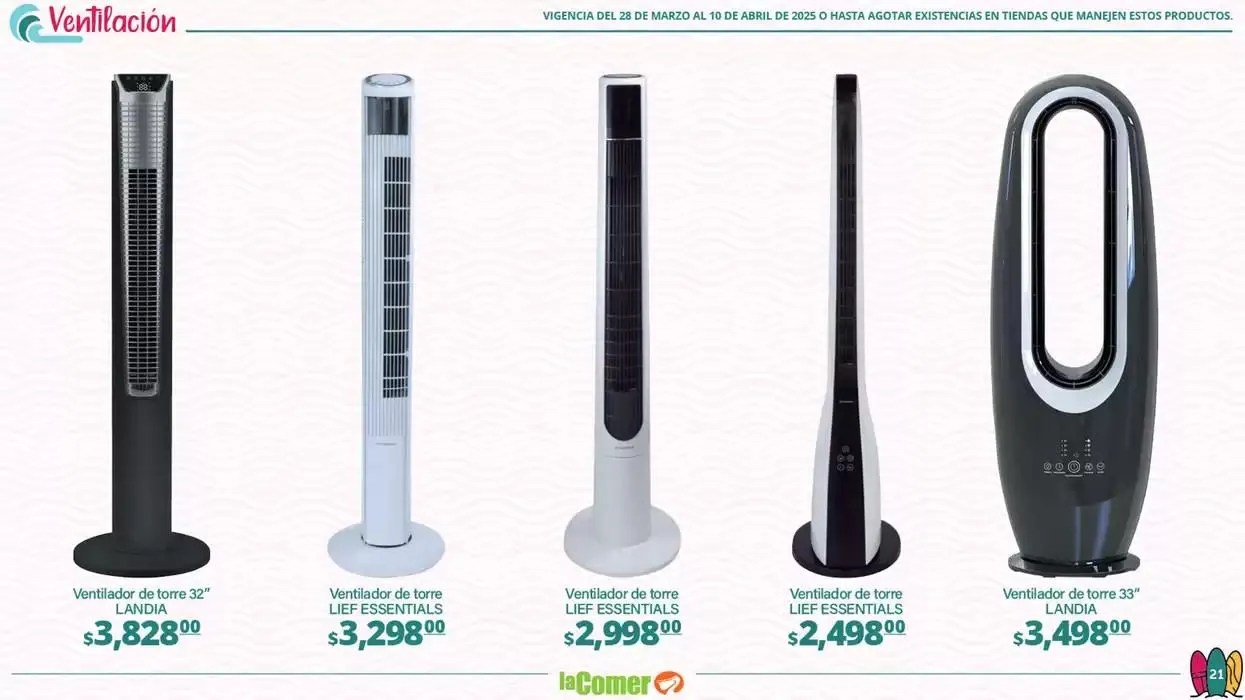 Catálogo de Catálogo La Comer 28 de marzo al 10 de abril 2025 - Pagina 21