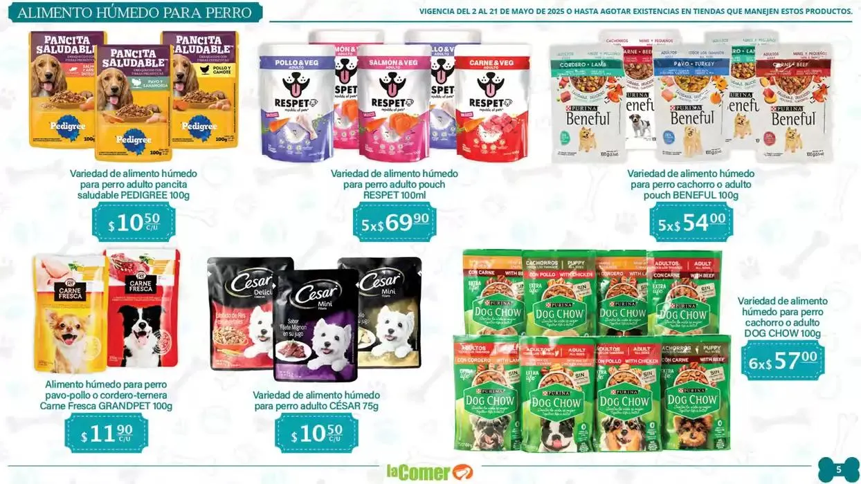 Catálogo de La Comer - Especial Mascotas 2 de mayo al 21 de mayo 2025 - Pagina 5