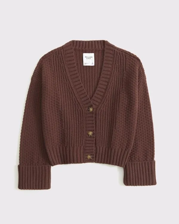 The A&F Cameron Seed Stitch Cardigan
