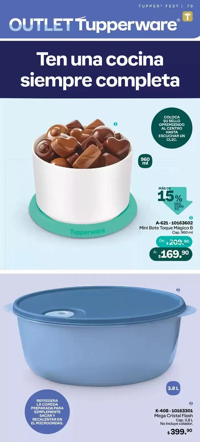 Catálogo de Tupper Tips 20 de diciembre al 29 de diciembre 2024 - Pagina 79