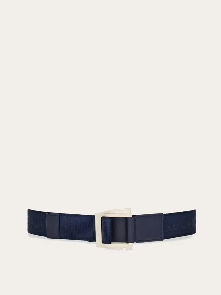 Cinturón con hebilla Gancini