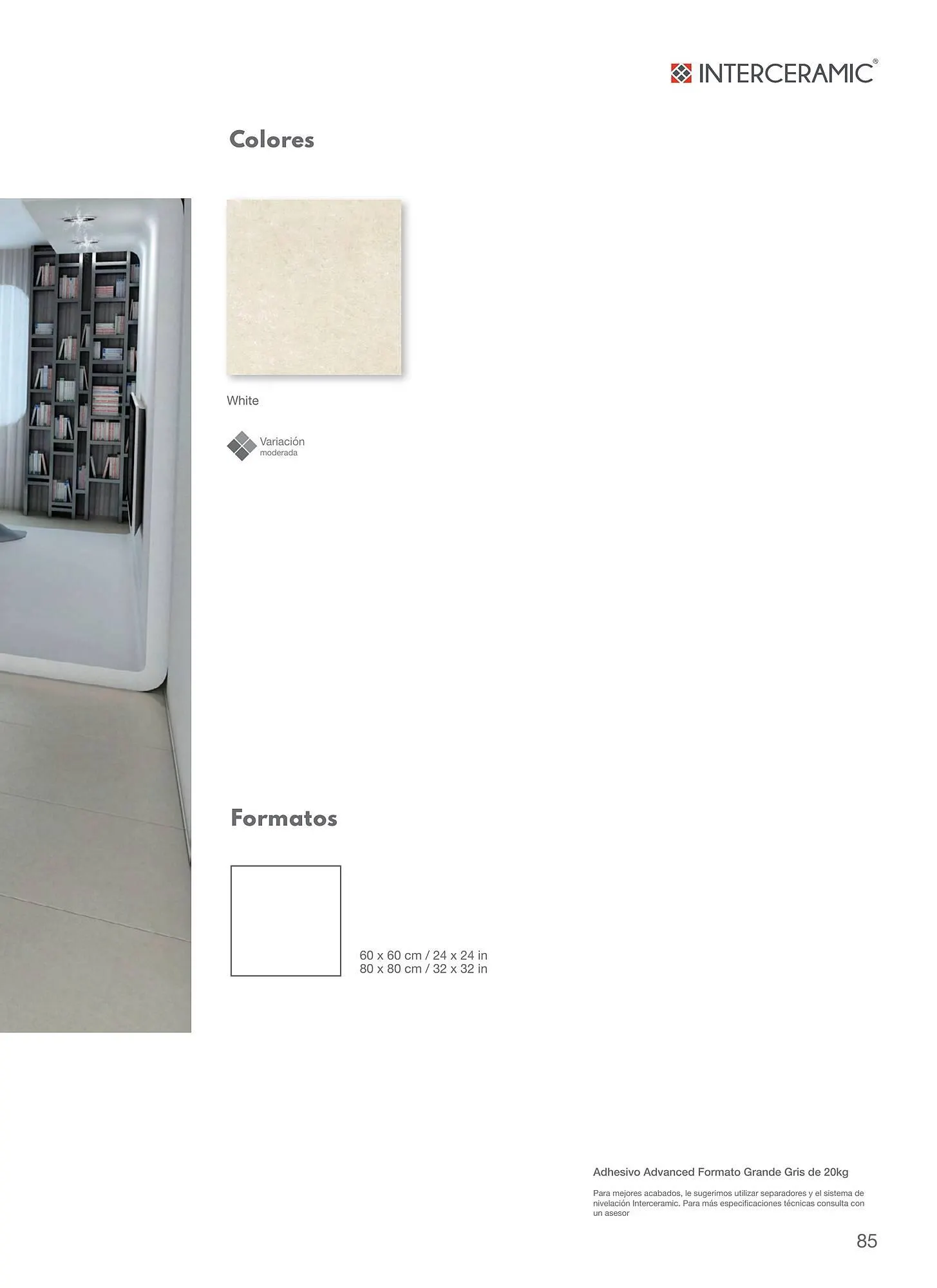 Catálogo de Catálogo Interceramic 12 de marzo al 31 de diciembre 2024 - Pagina 85