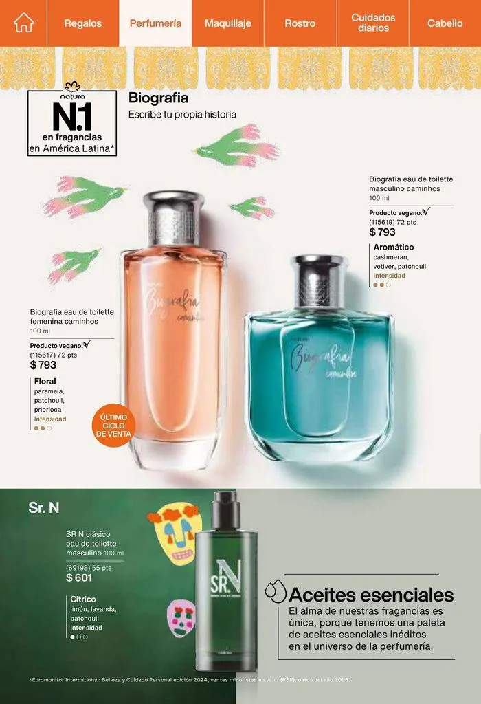 Catálogo de Revista Natura Ciclo 15 2024 11 de septiembre al 11 de octubre 2024 - Pagina 36