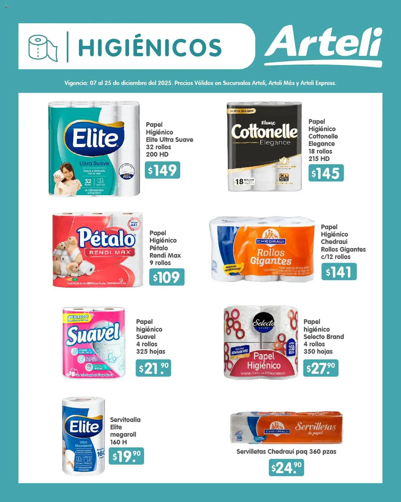 Catálogo de Folleto Arteli 7 de diciembre al 25 de diciembre 2025 - Pagina 15