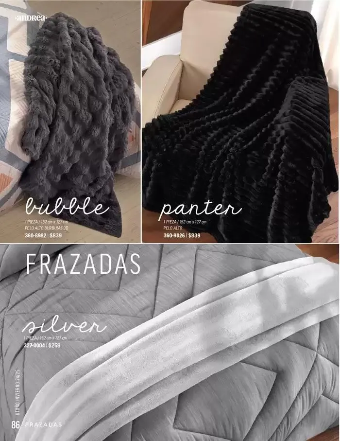Catálogo de ANDREA - ANDREA HOME 26 de agosto al 25 de enero 2025 - Pagina 120