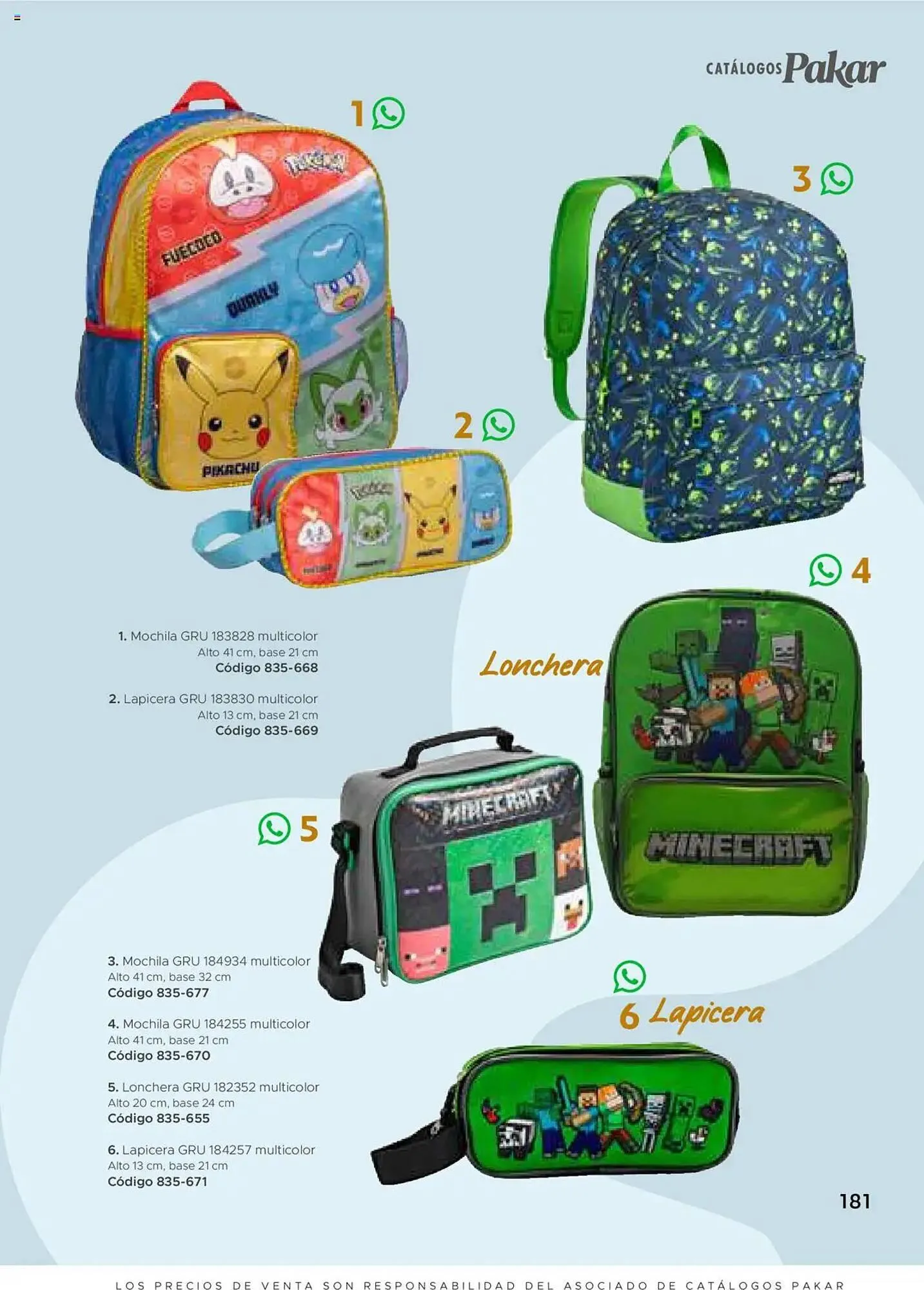 Catálogo de Catálogo SC Pakar 24 de julio al 1 de enero 2026 - Pagina 181