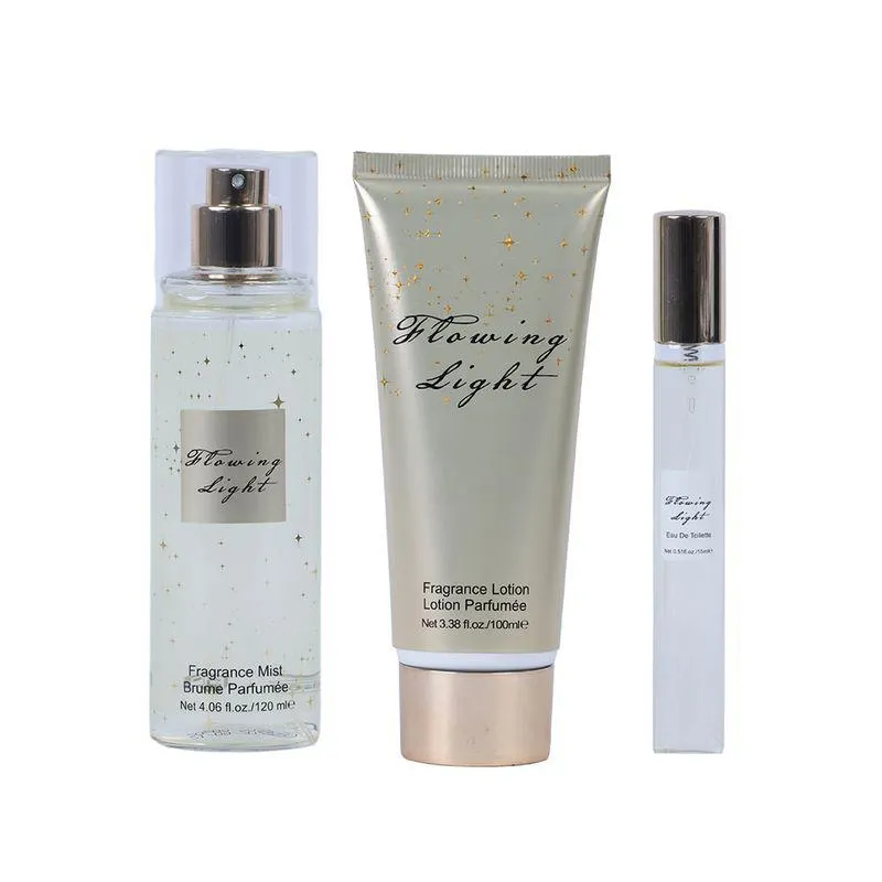 Set De Fragancias Flowing Light 3 Piezas