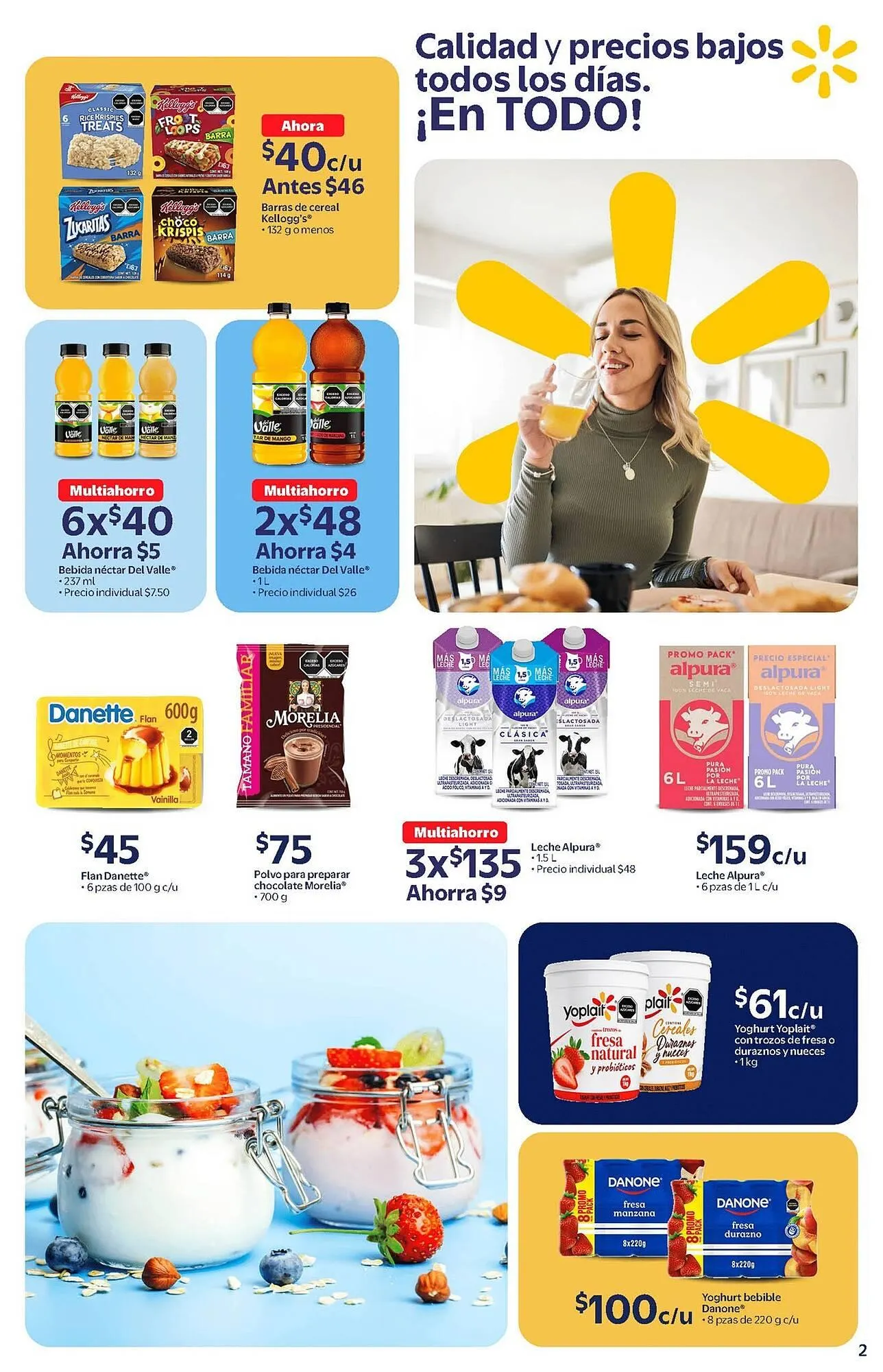 Catálogo de Folleto Walmart 17 de septiembre al 14 de octubre 2025 - Pagina 2