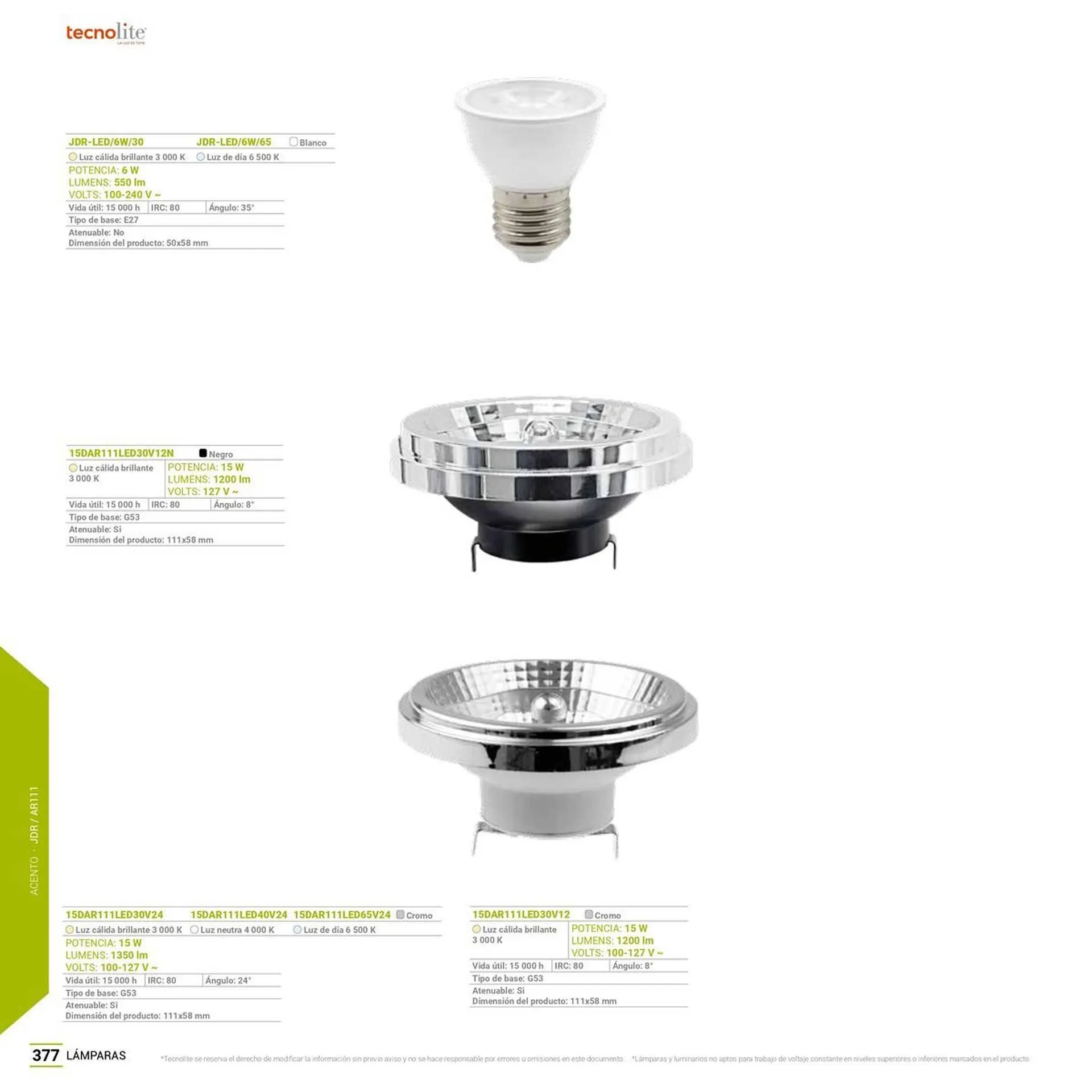 Catálogo de Catálogo Tecnolite 27 de junio al 31 de diciembre 2025 - Pagina 9