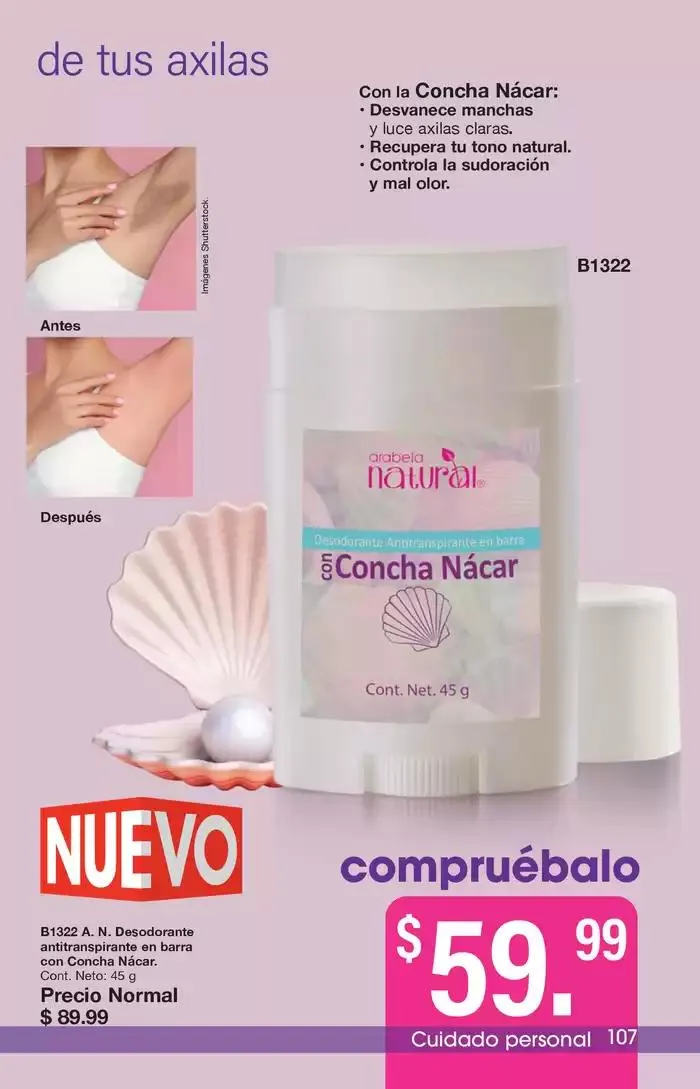 Catálogo de Arabela Campaña 01 4 de diciembre al 26 de diciembre 2024 - Pagina 107