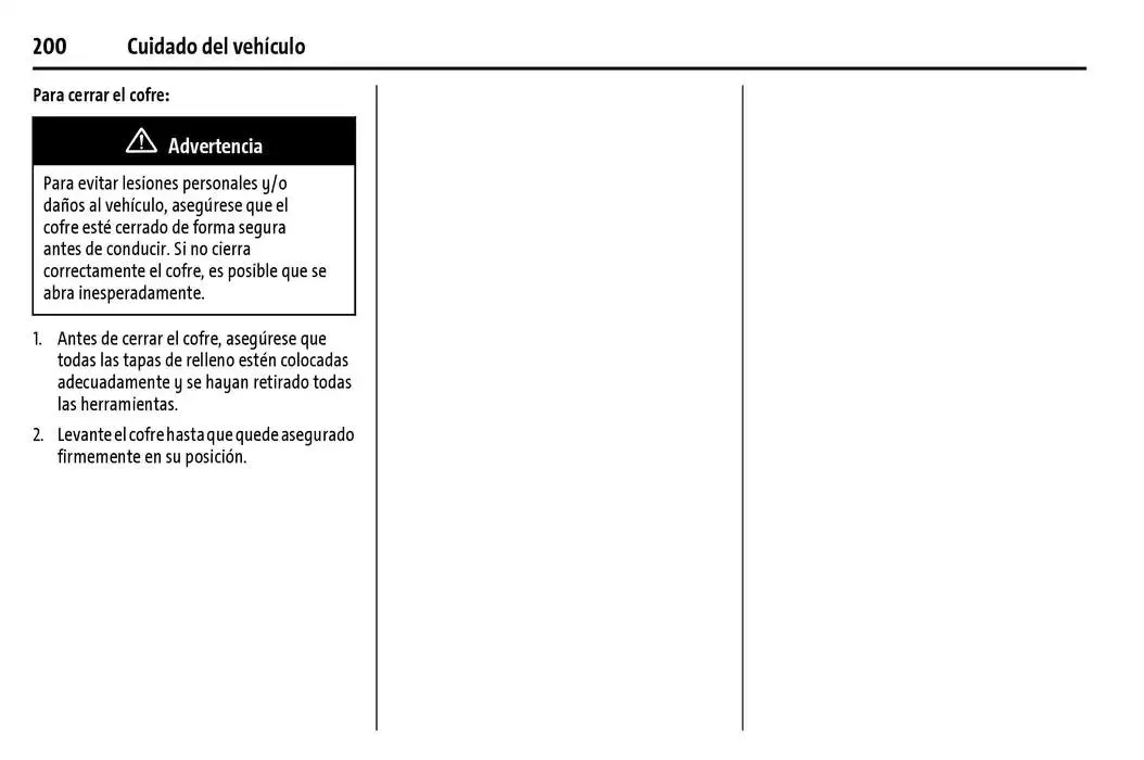 Catálogo de BrightDrop 400 Y BrightDrop 600 Manual del propietario 22 de enero al 31 de diciembre 2025 - Pagina 201