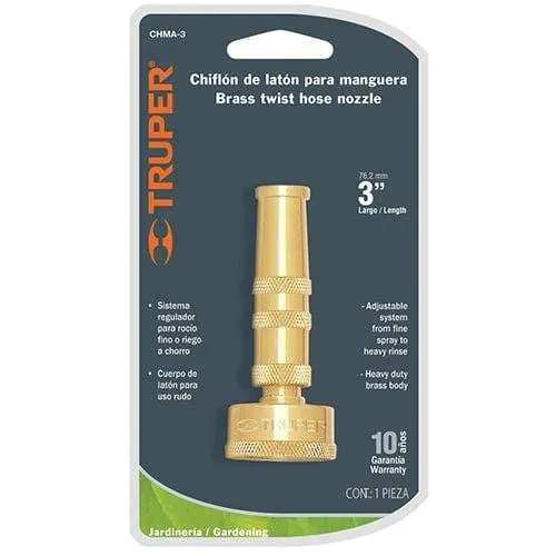 Chiflon 75mm 3 Laton Truper Chma-3