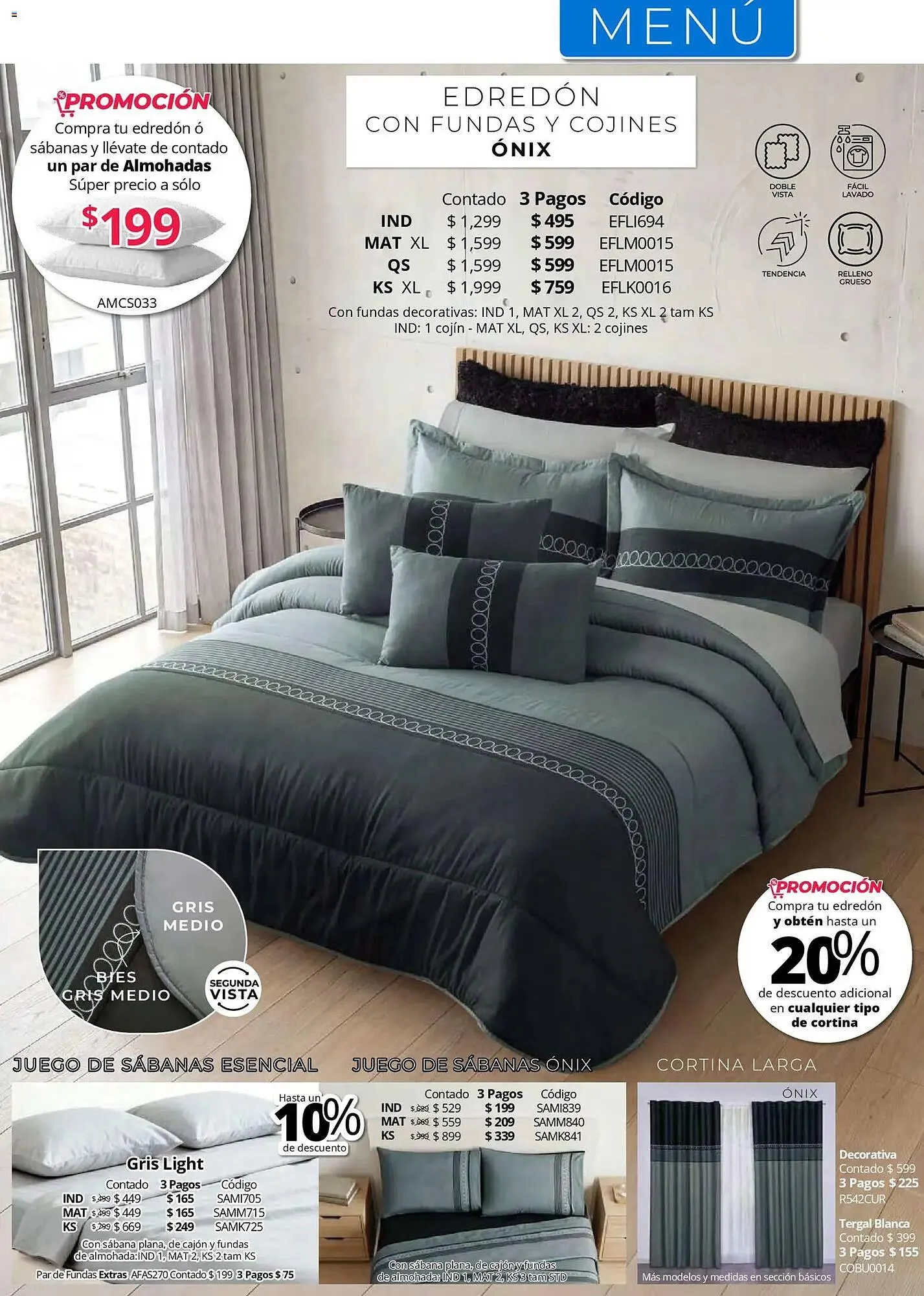 Catálogo de Catálogo Colchas Concord 1 de mayo al 1 de agosto 2026 - Pagina 47