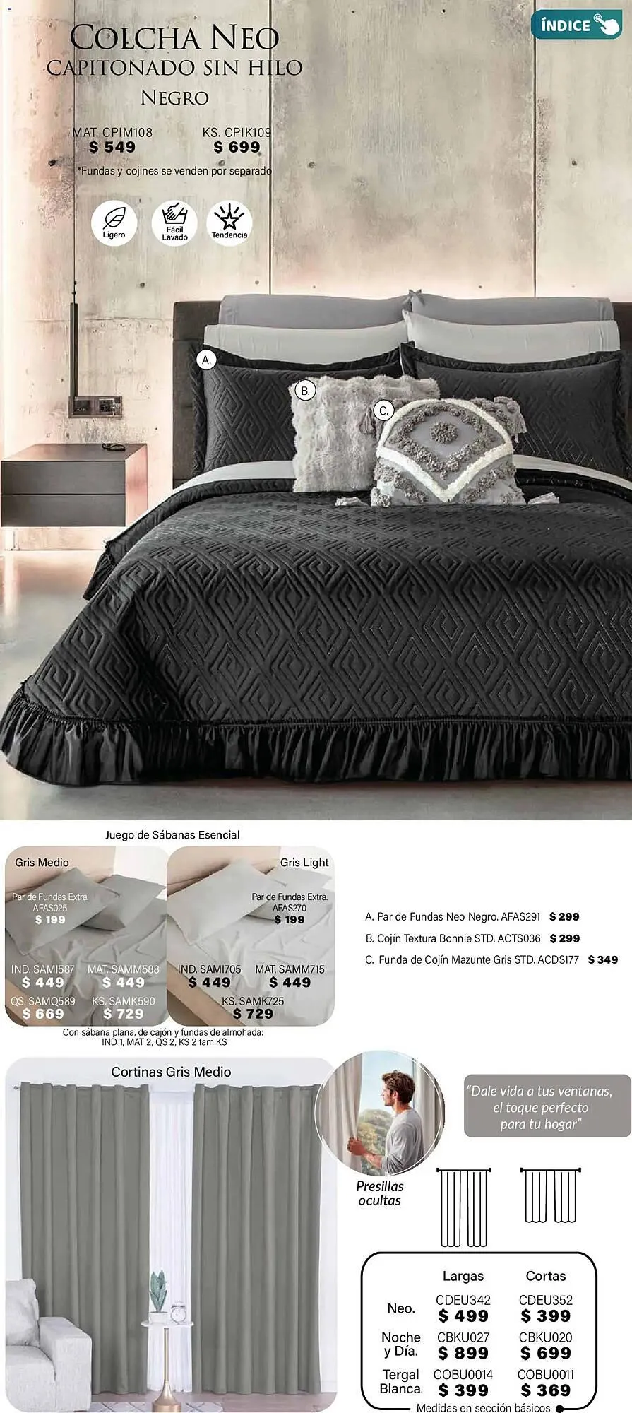 Catálogo de Catálogo Colchas Concord 1 de noviembre al 1 de febrero 2026 - Pagina 60