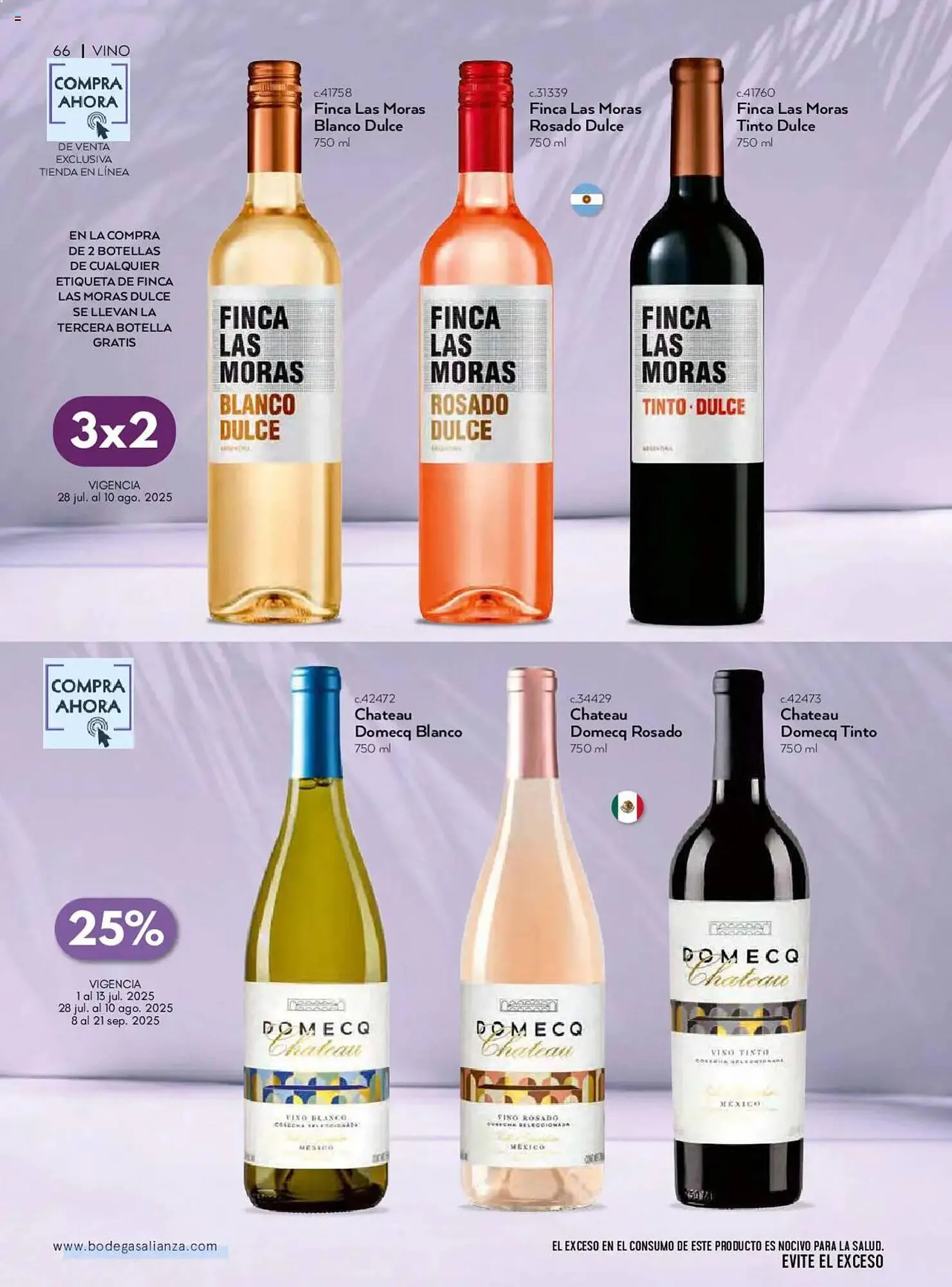 Catálogo de Catálogo Bodegas Alianza 1 de julio al 1 de octubre 2025 - Pagina 68