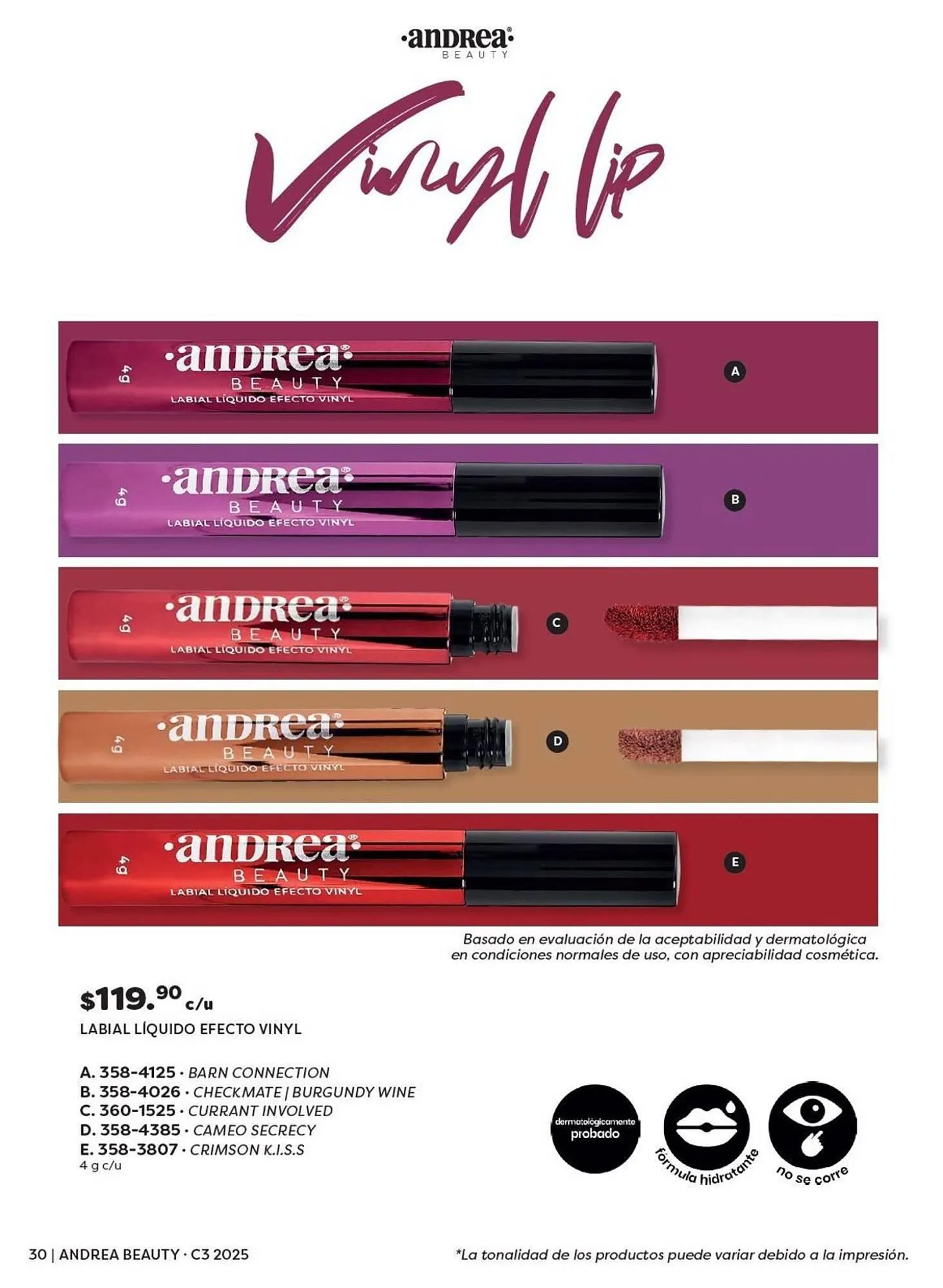 Catálogo de Catálogo Andrea 23 de mayo al 31 de diciembre 2025 - Pagina 30