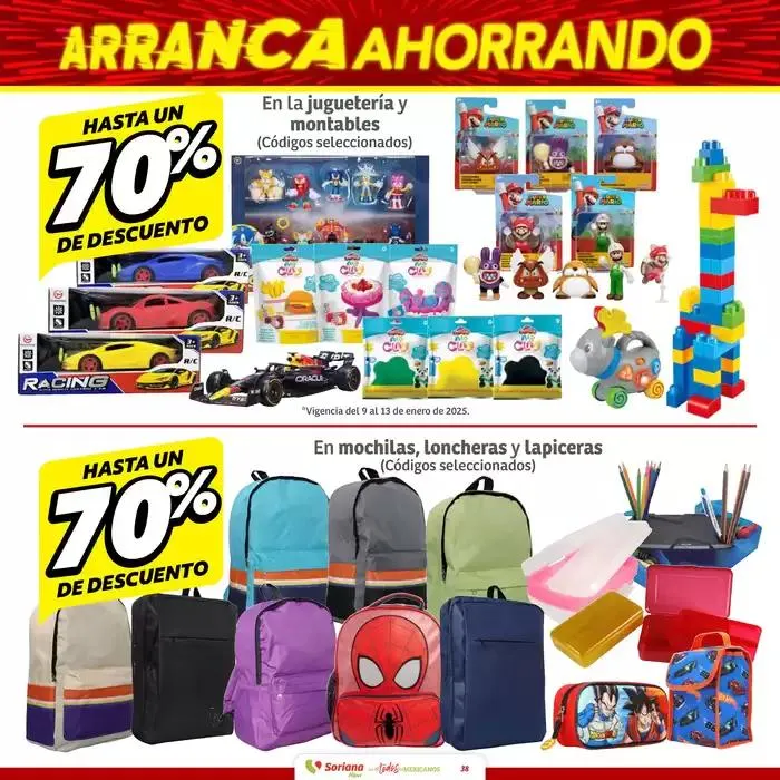Catálogo de Arranca Ahorrando Híper Nacional 10 de enero al 29 de enero 2025 - Pagina 38