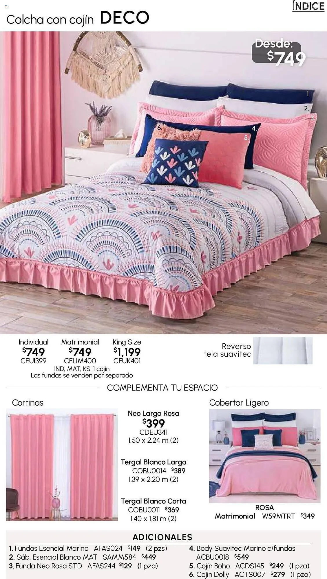 Catálogo de Catálogo Colchas Concord 13 de julio al 20 de julio 2023 - Pagina 32