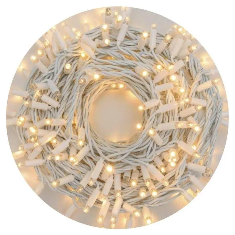 Luces de Navidad Serie Navideña 450 Led Luz Cálida Arbol 46m