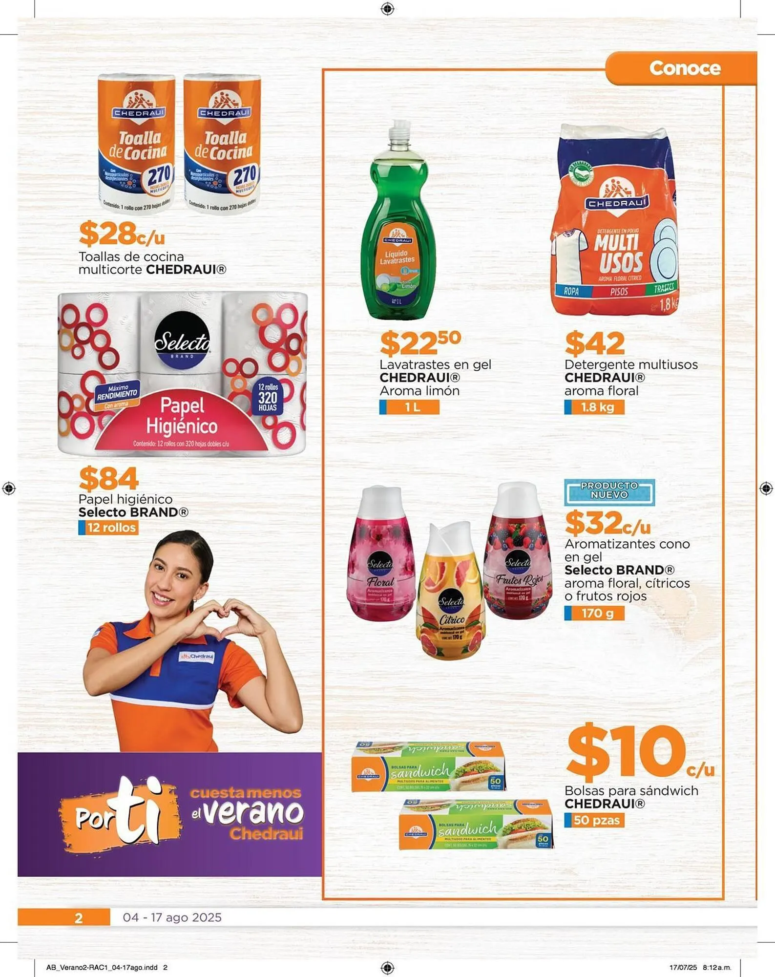 Catálogo de Catálogo Chedraui 5 de agosto al 17 de agosto 2025 - Pagina 2