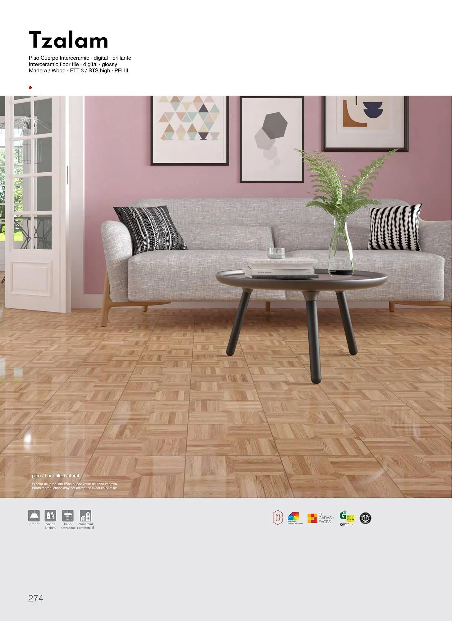 Catálogo de Catálogo Interceramic 12 de marzo al 31 de diciembre 2024 - Pagina 274