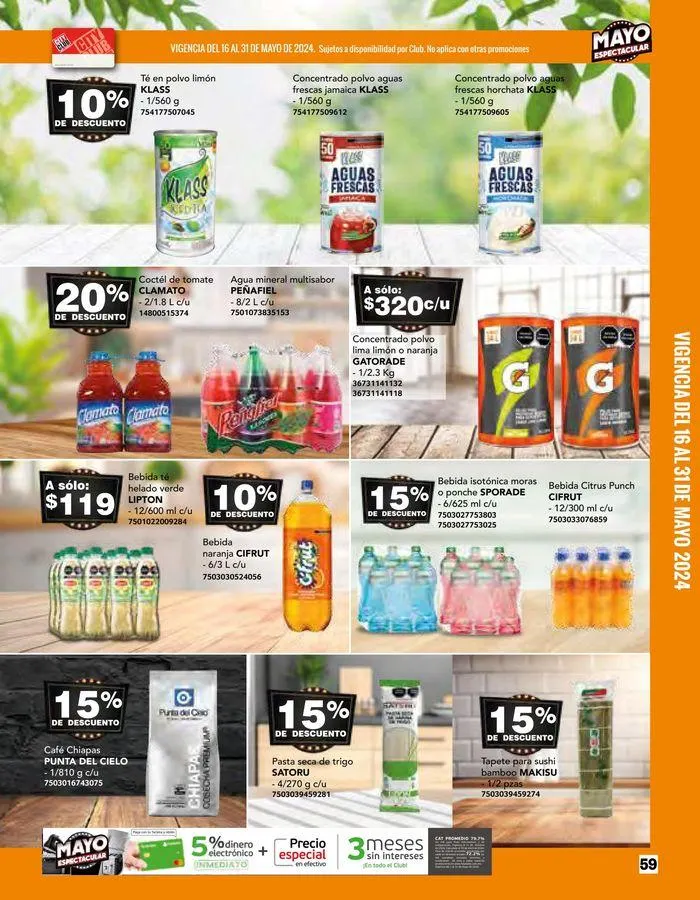 Catálogo de Mayo Espectacular 2 de mayo al 31 de mayo 2024 - Pagina 59