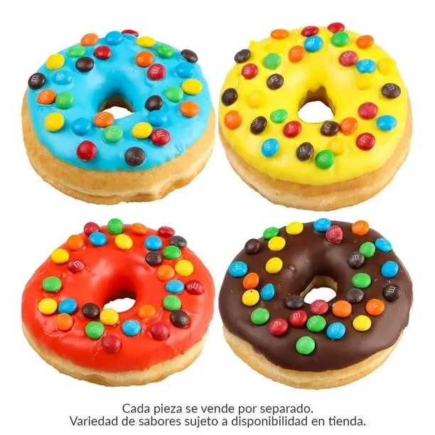 Dona m&m's varios diseños 1 pieza