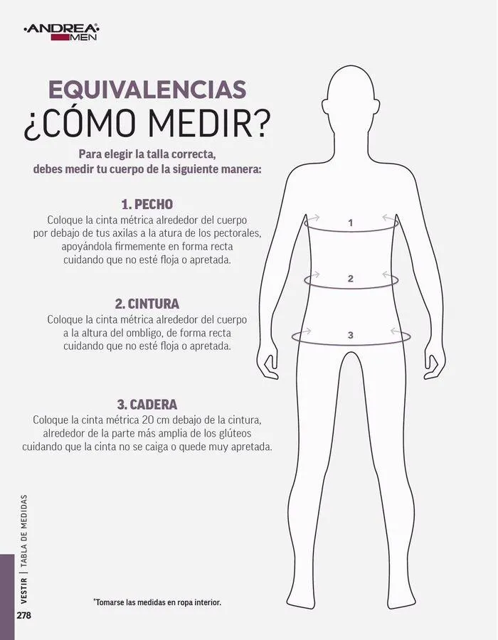 Catálogo de ANDREA - VESTIR CABALLERO 26 de agosto al 25 de enero 2025 - Pagina 97