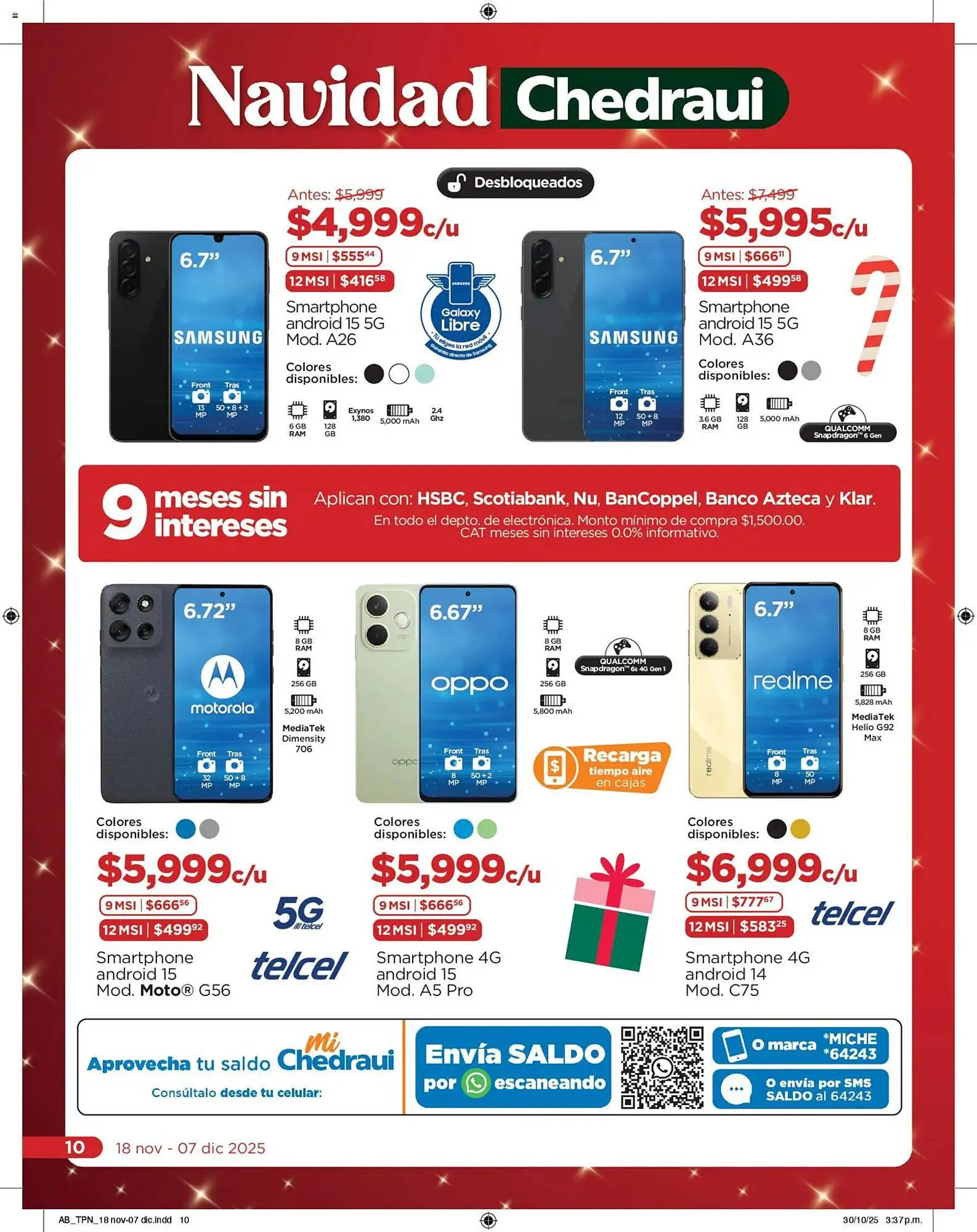 Catálogo de Folleto Chedraui 18 de noviembre al 8 de diciembre 2025 - Pagina 10