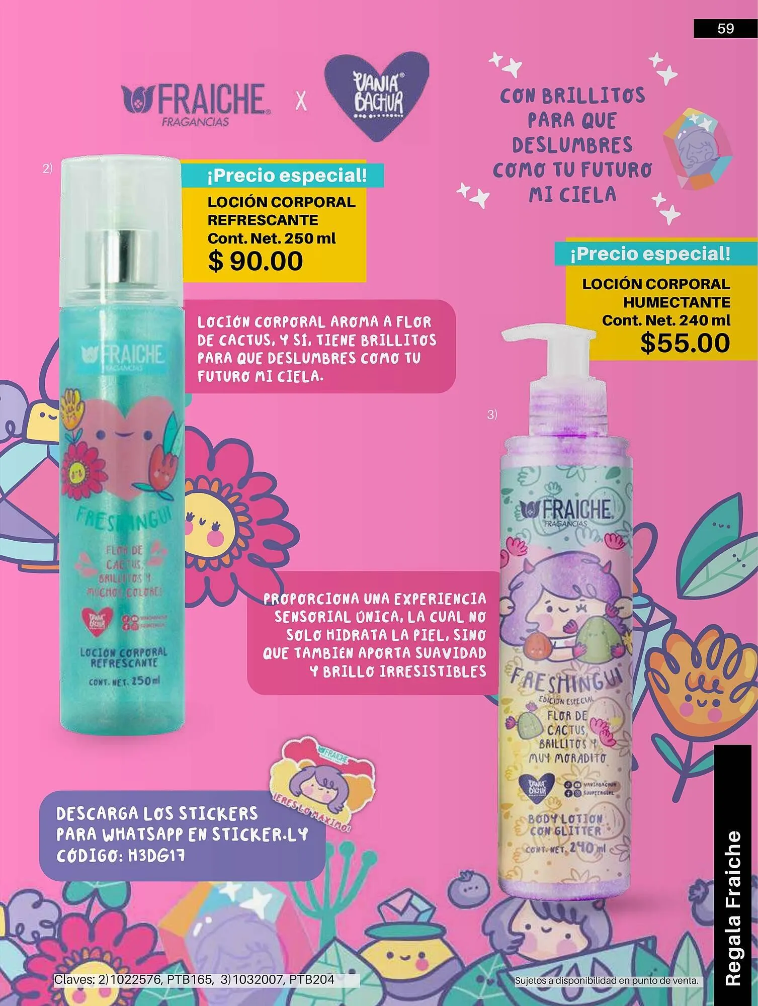 Catálogo de Catálogo Fraiche 11 de marzo al 30 de abril 2026 - Pagina 59