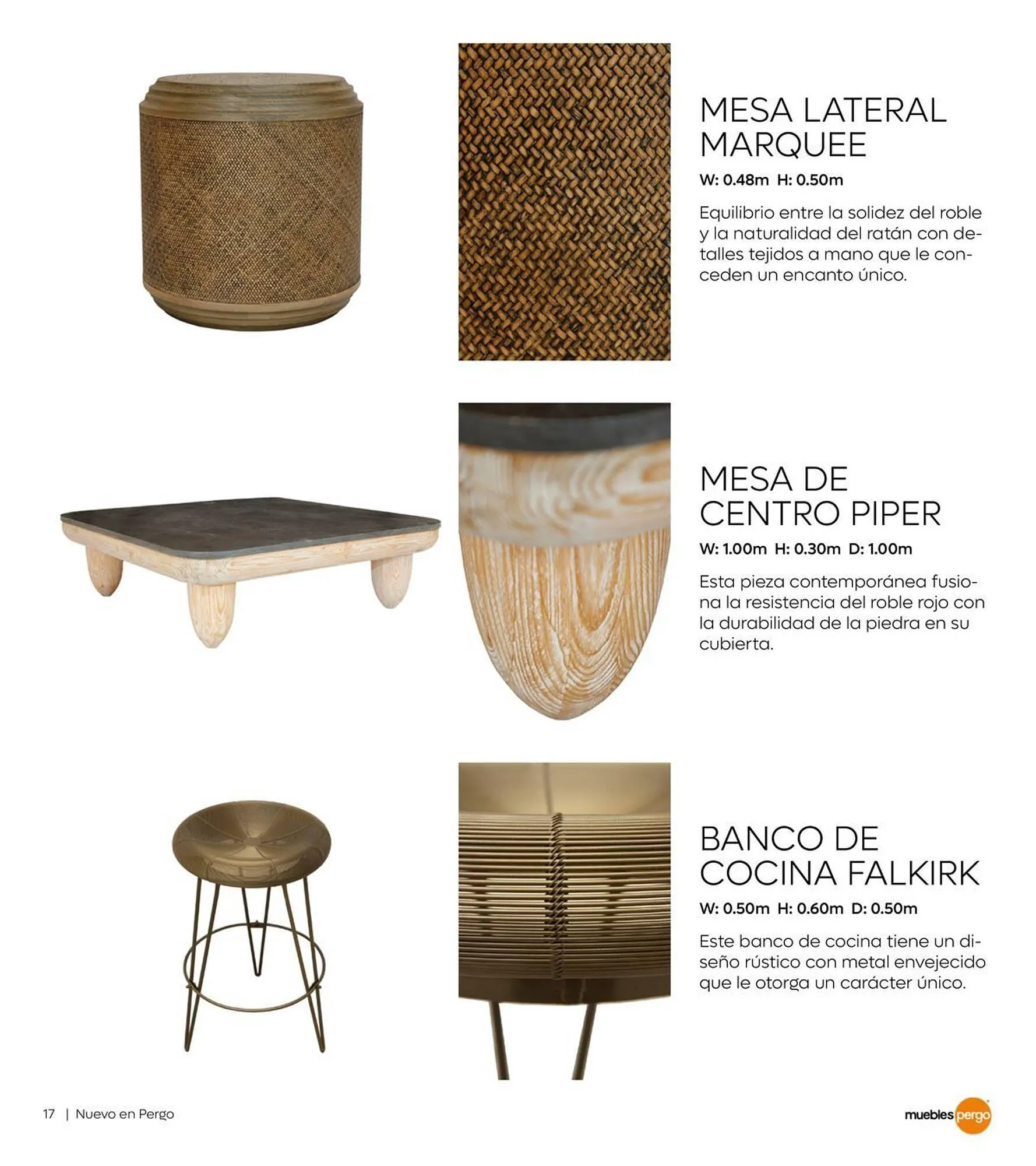 Catálogo de Catálogo Muebles Pergo 9 de enero al 31 de diciembre 2024 - Pagina 17