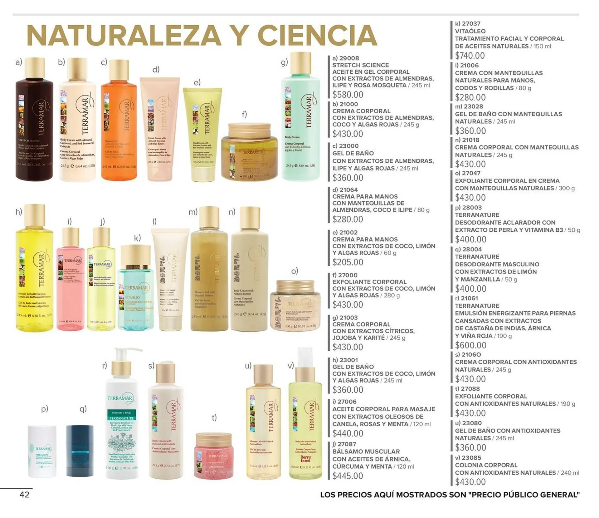 Catálogo de Catálogo Terramar Brands 1 de mayo al 31 de mayo 2026 - Pagina 42