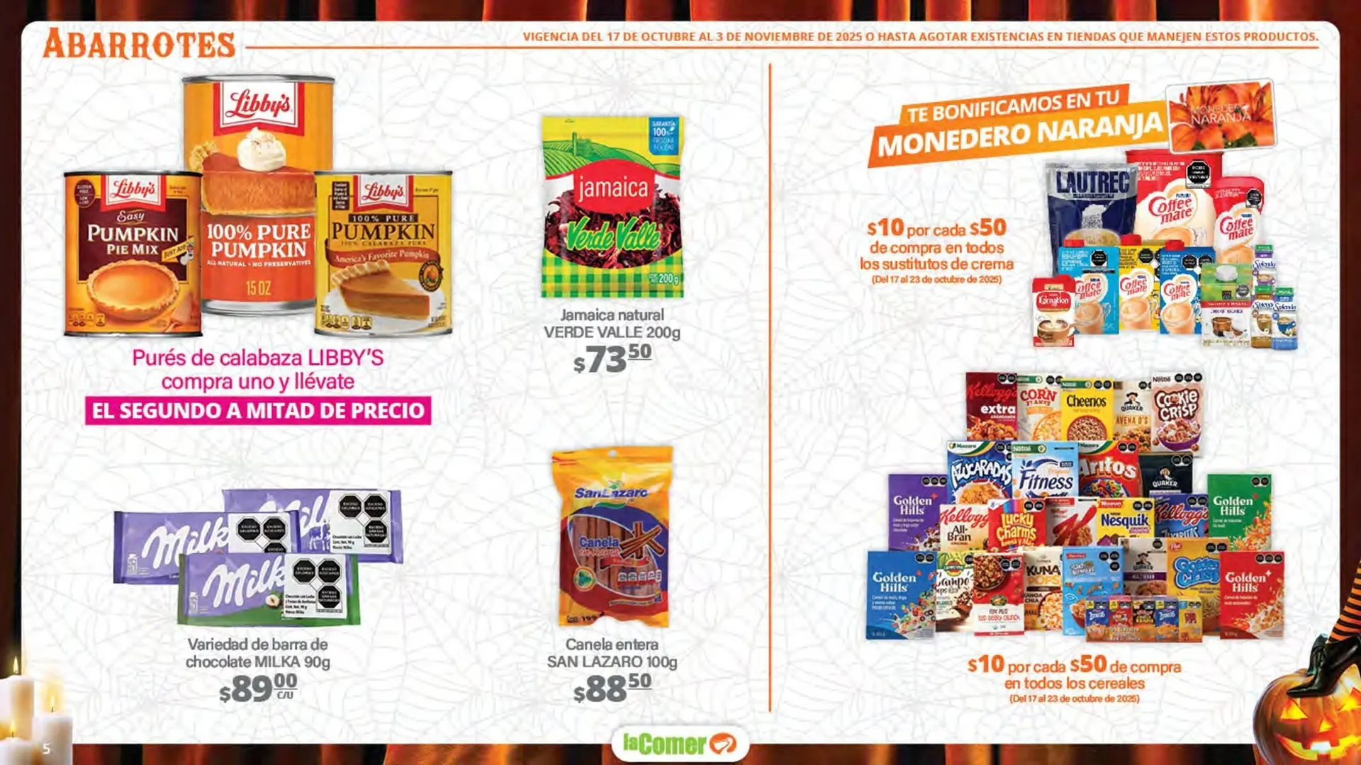 Catálogo de Folleto La Comer 17 de octubre al 3 de noviembre 2025 - Pagina 5