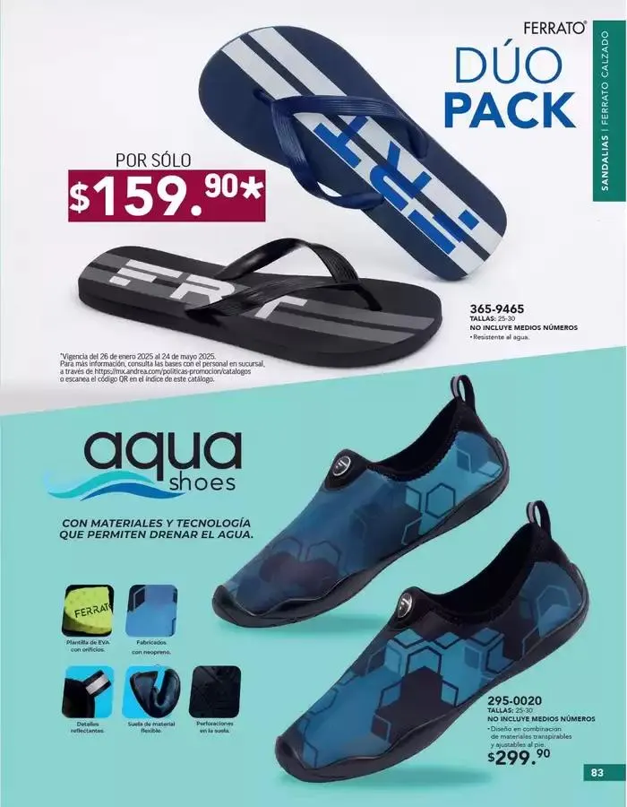 Catálogo de ANDREA | CALZADO CABALLERO 26 de enero al 24 de mayo 2025 - Pagina 83