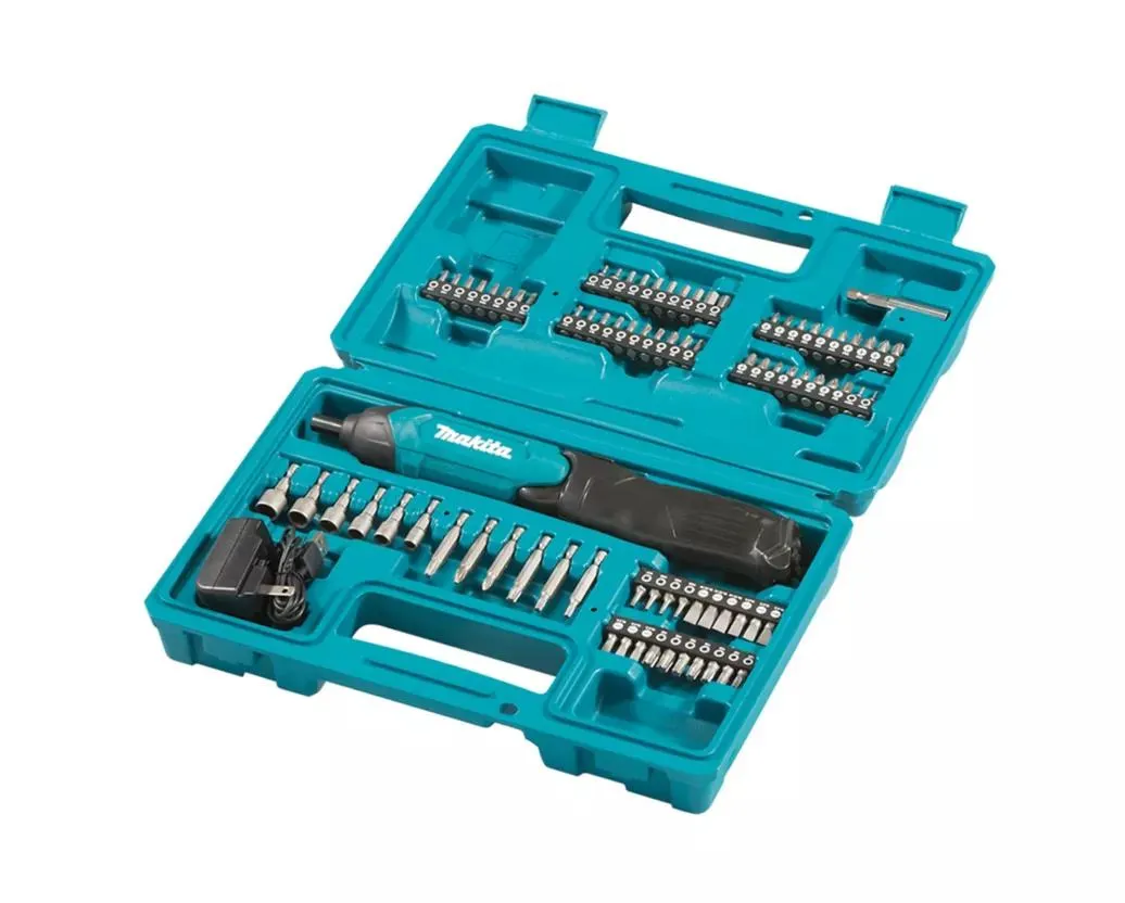 Atornillador Inalambrico 1/4" + 81 Accesorios Makita