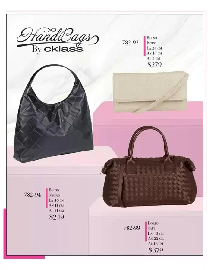 Catálogo de Catálogo Cklass Bolsos Primavera Verano 7 de enero al 30 de junio 2025 - Pagina 18