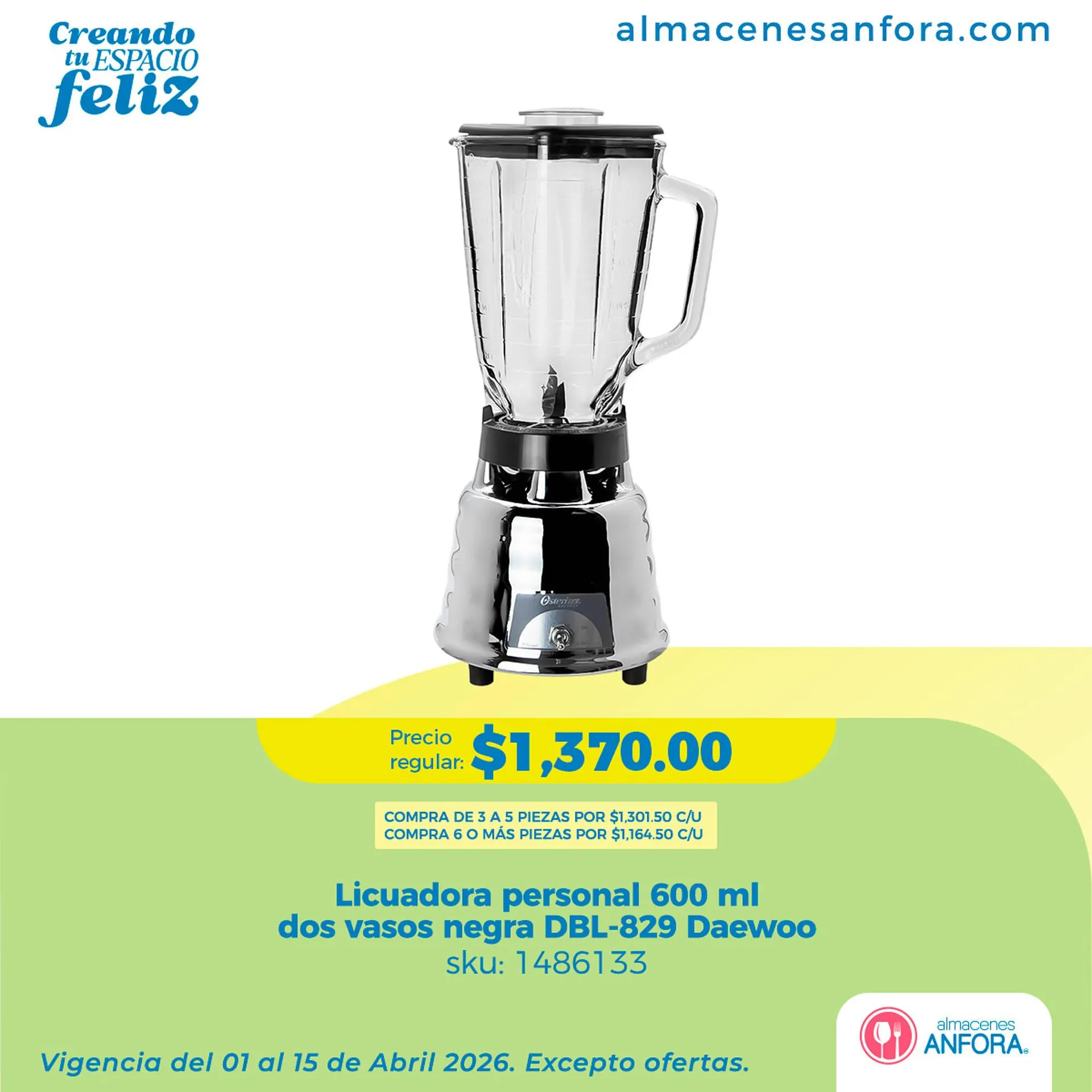 Catálogo de Catálogo Almacenes Anfora 15 de abril al 15 de abril 2026 - Pagina 2