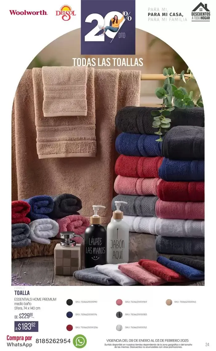 Catálogo de Hogar enero 2025 10 de enero al 3 de febrero 2025 - Pagina 24