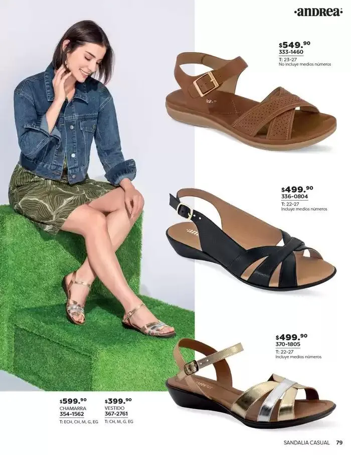 Catálogo de ANDREA | CALZADO DAMA 26 de enero al 24 de mayo 2025 - Pagina 79