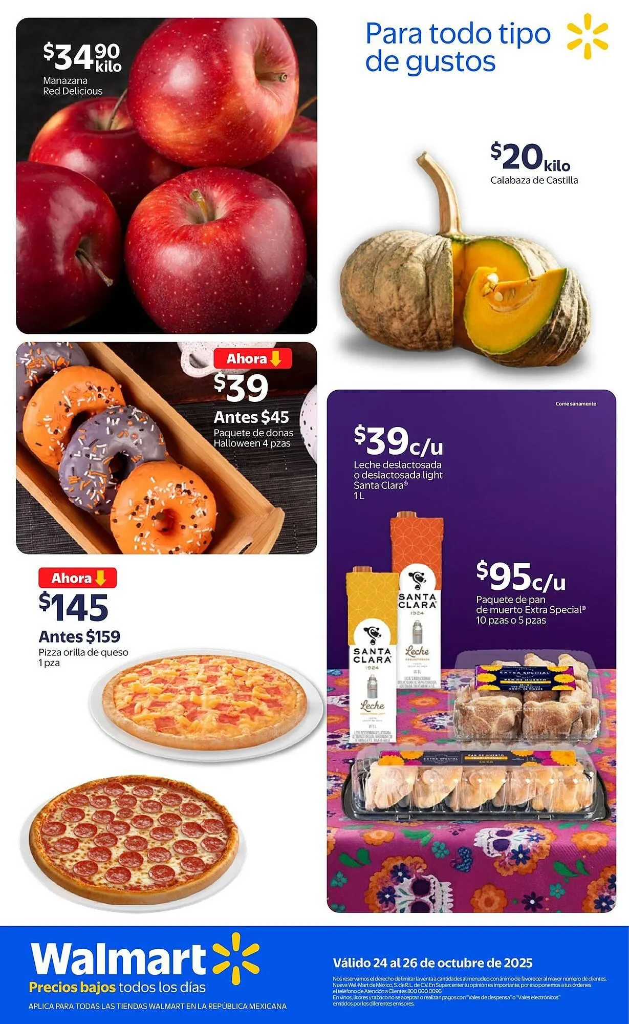 Catálogo de Folleto Walmart 24 de octubre al 26 de octubre 2025 - Pagina 3