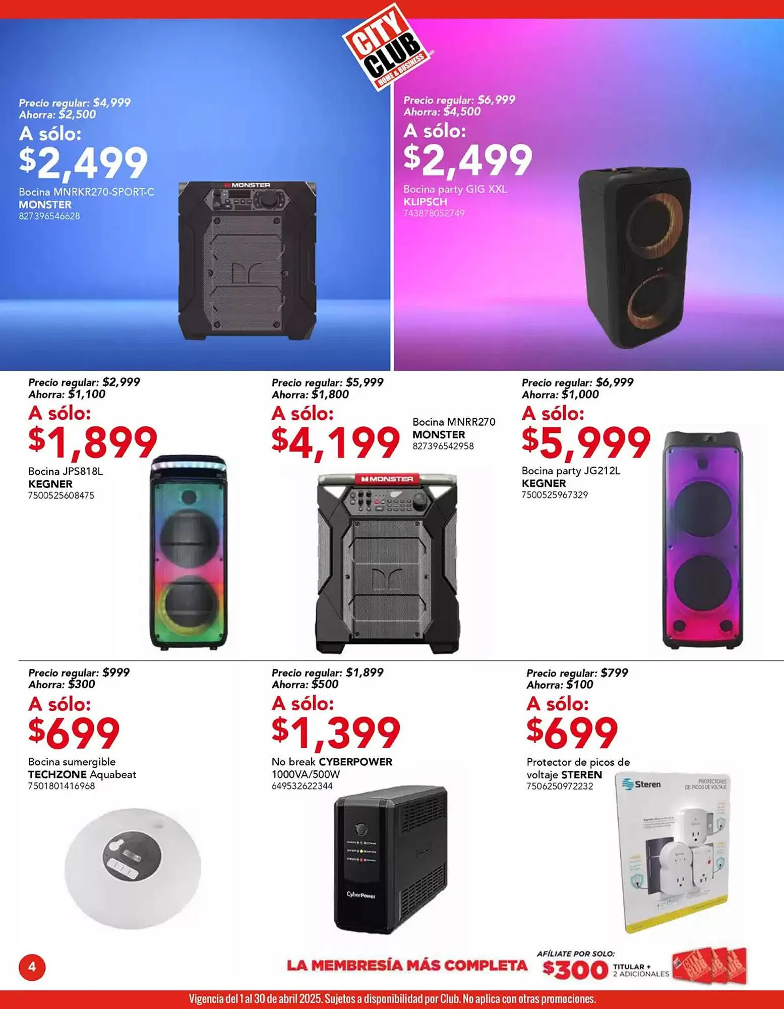 Catálogo de Catálogo City Club 1 de abril al 30 de abril 2025 - Pagina 4