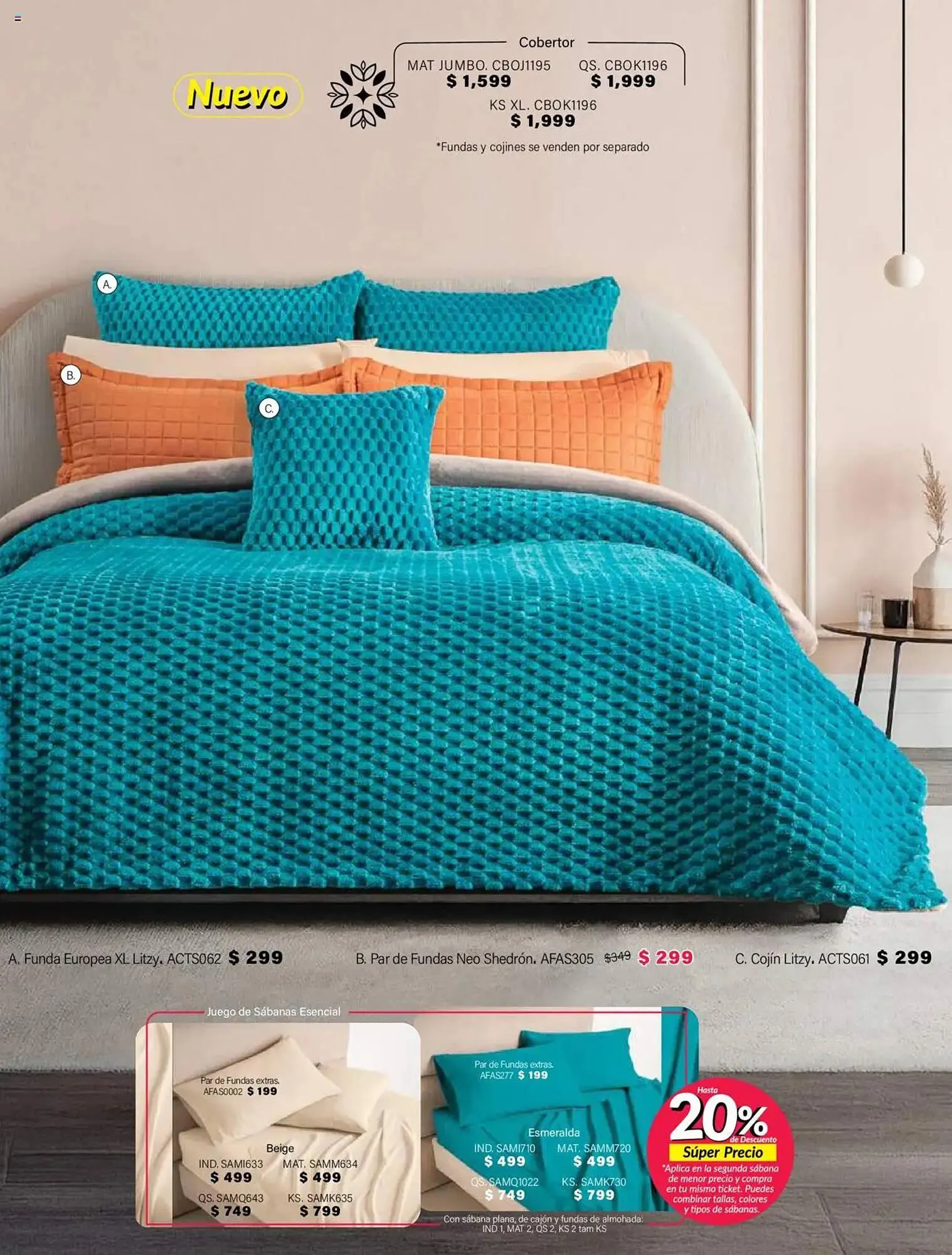 Catálogo de Catálogo Colchas Concord 1 de agosto al 1 de noviembre 2025 - Pagina 800