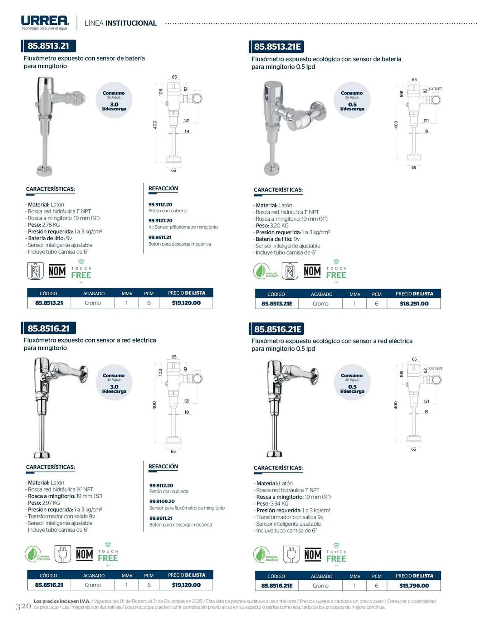 Catálogo de Catálogo Urrea 28 de febrero al 28 de febrero 2026 - Pagina 326