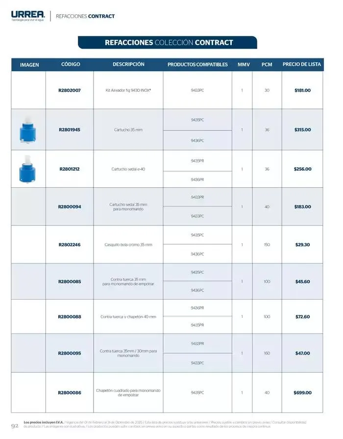 Catálogo de Catálogo Residencial 2025 28 de febrero al 28 de febrero 2026 - Pagina 98