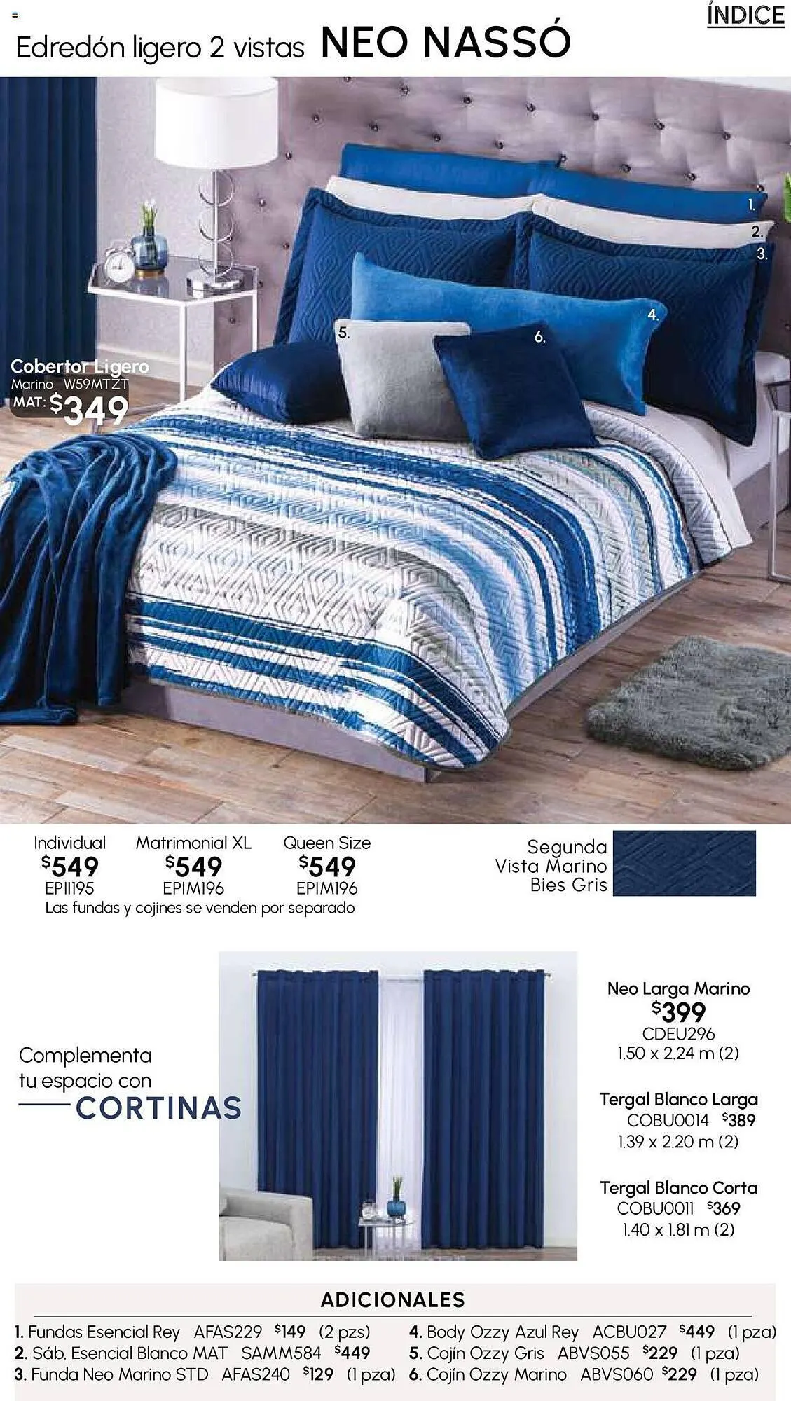 Catálogo de Catálogo Colchas Concord 13 de julio al 20 de julio 2023 - Pagina 17