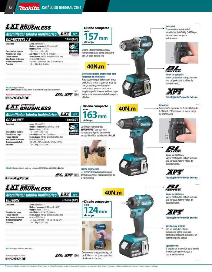 Catálogo de CATÁLOGO GENERAL 11 de abril al 31 de diciembre 2025 - Pagina 62