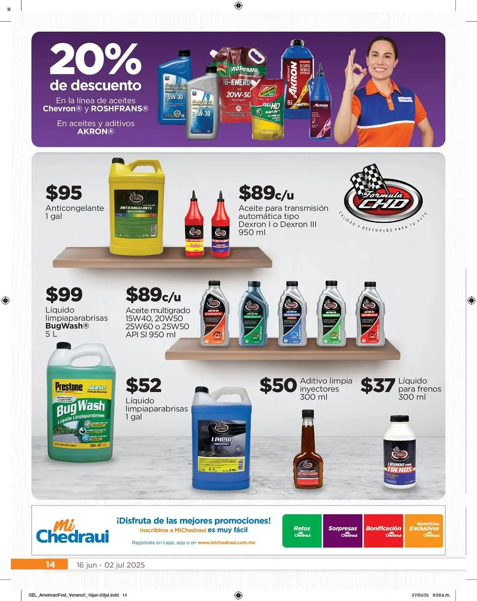 Catálogo de Catálogo Chedraui 16 de junio al 3 de julio 2025 - Pagina 14